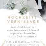 First Look Hochzeitsvernissage